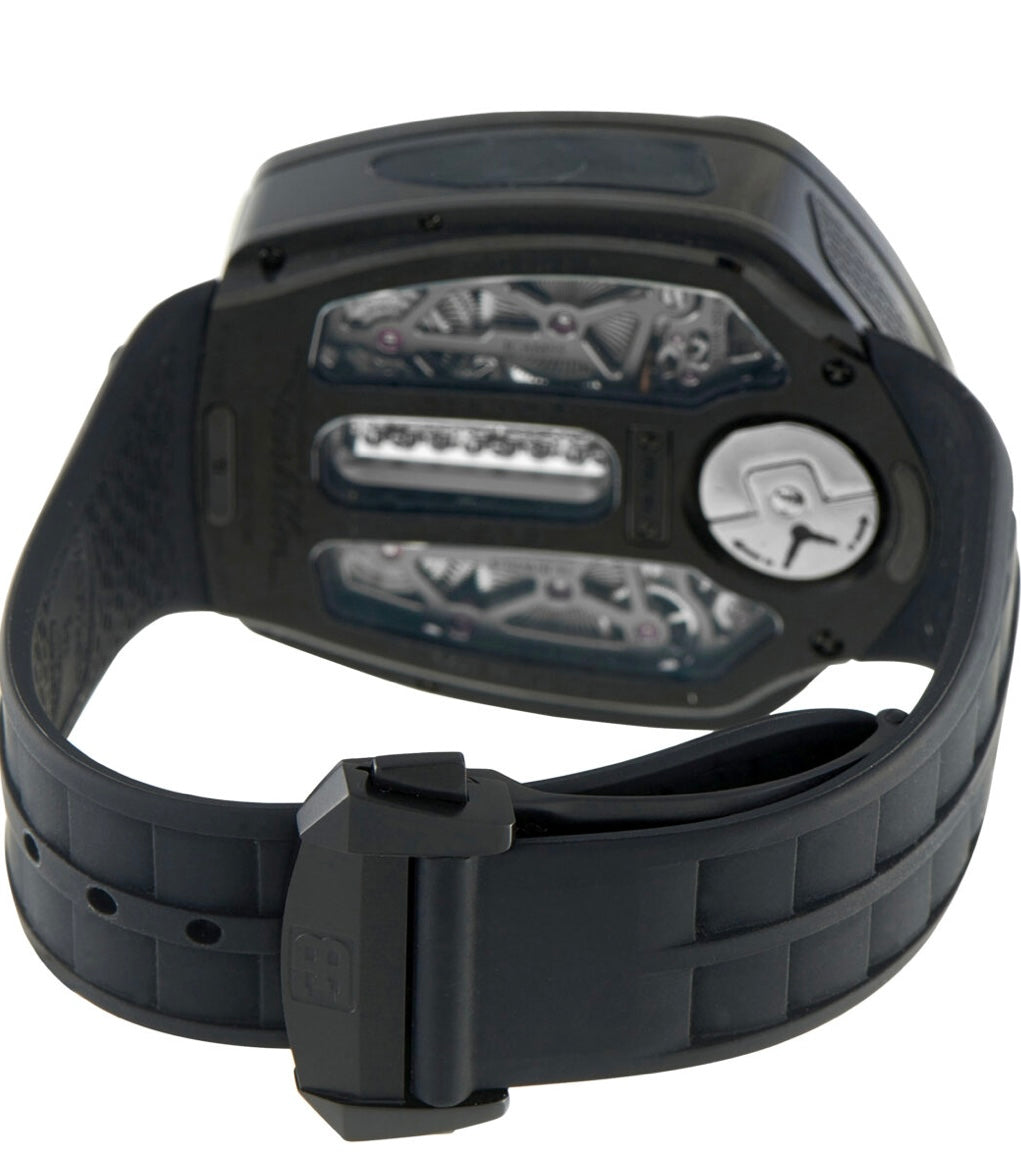 JACOB & CO
Jacob & Co Bugatti Tourbillon Black Titanium Watch BU300.21.AA.AA.BBRUA